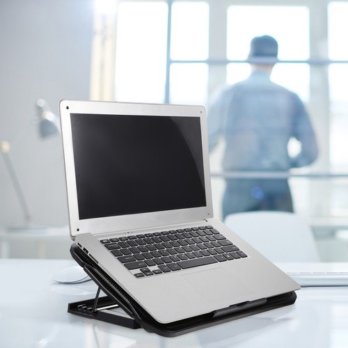 Laptop Fan Stand Adjustable Notebook Stand Cooling Stand Laptop Cooler Pad - Afbeelding 12 van 12