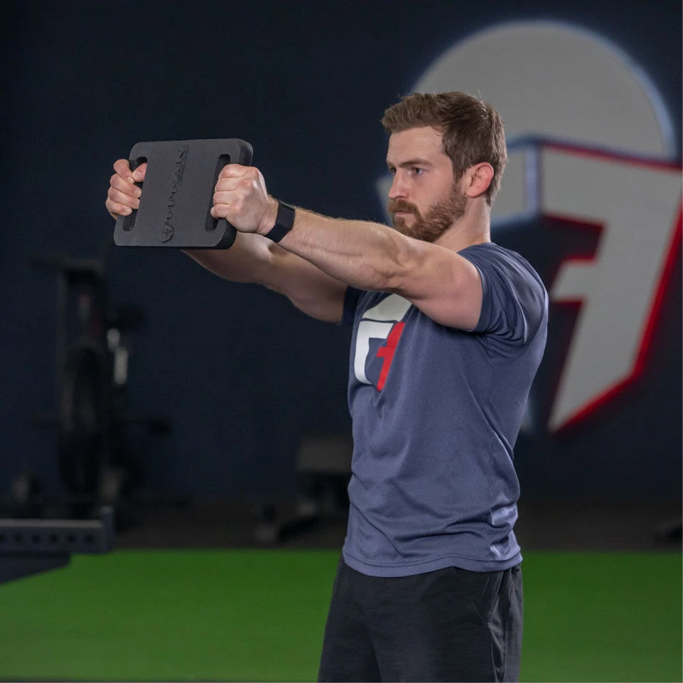 Titan Fitness 45 lb hierro fundido Ruck placa de pesas, mochila entrenamiento con pesas Foto 2 de 4