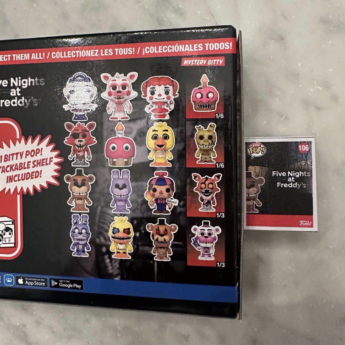 Funko Bitty Pop FNAF Five Nights At Freddy's- 106 Freddy | eBay