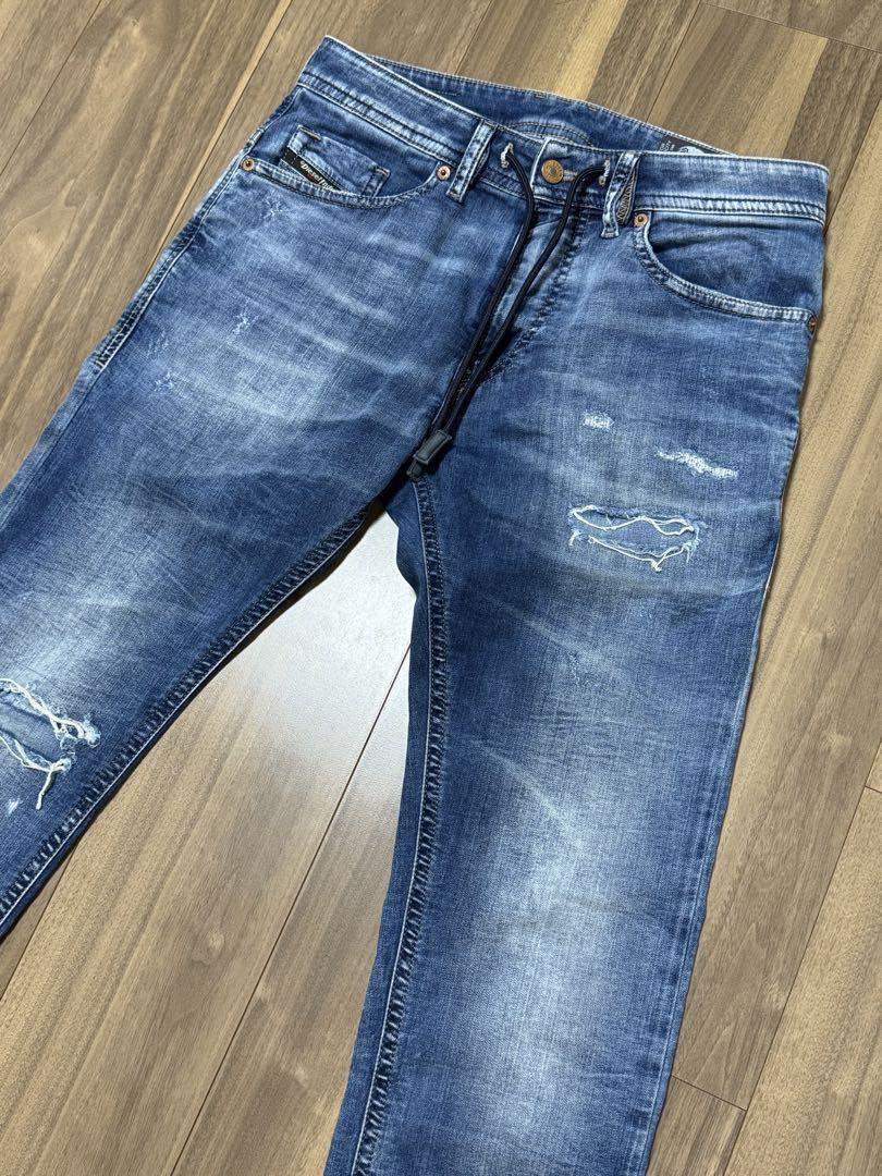 Diesel Men M Jogg Jeans J299P 28 Inches Luxury Slim Fit Streetwear Smart Casual image 3