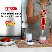 4 in 1 Electric Hand Held Immersion Kitchen Blender Commercial Home Use NEW