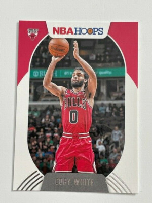2020-21 Panini NBA Hoops NBA Trading Card Chicago Bulls Coby White