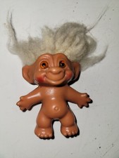 Vintage Troll Doll Thomas Dam Uk Version Original eyes And Hair