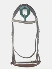 Trense Trensenzaum genickschonend weich hannoveraner Reithalfter hannoversch