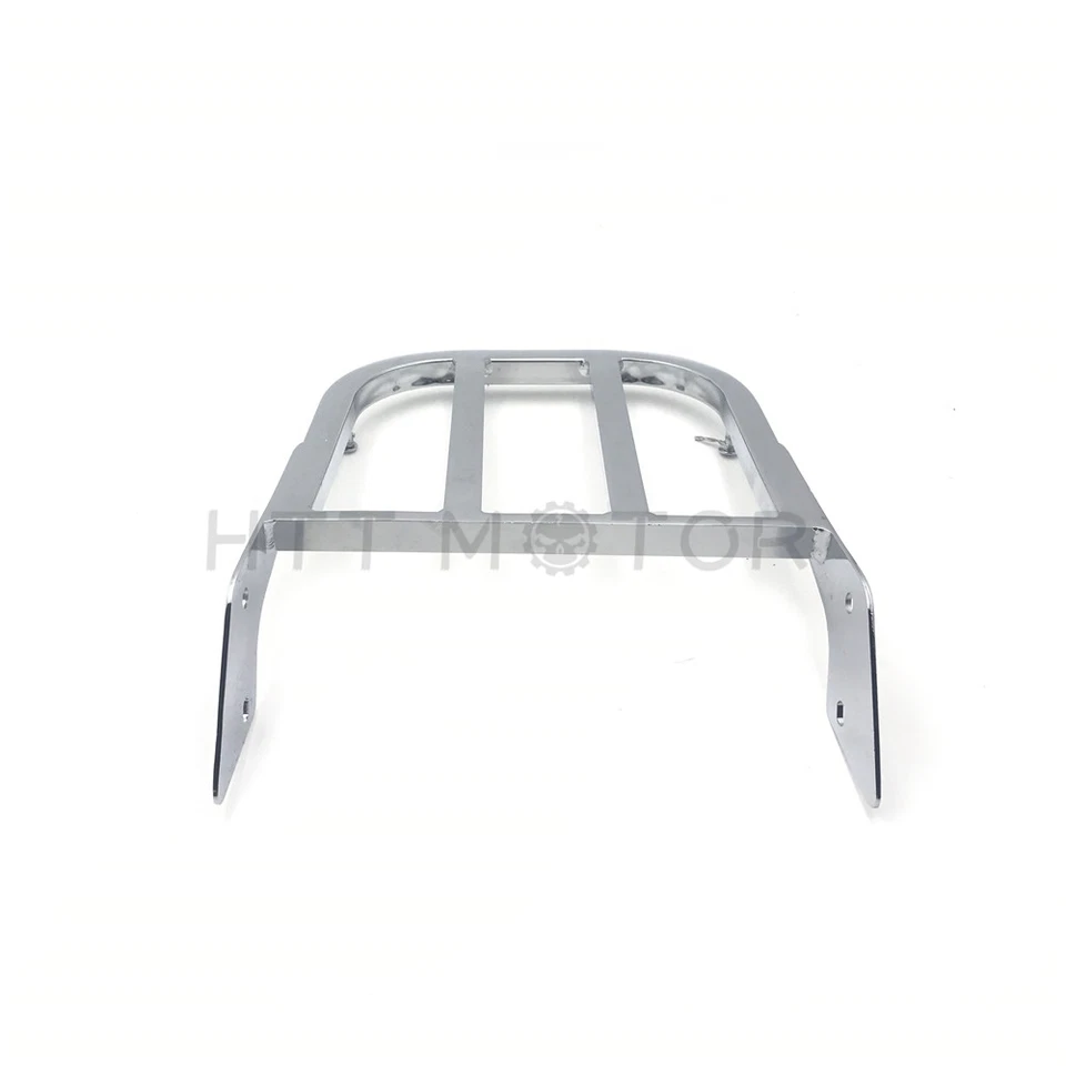 Хромированная багажная полка для Yamaha V-Star 1100 2000-2009 годов выпуска - Изображение 2 из 4