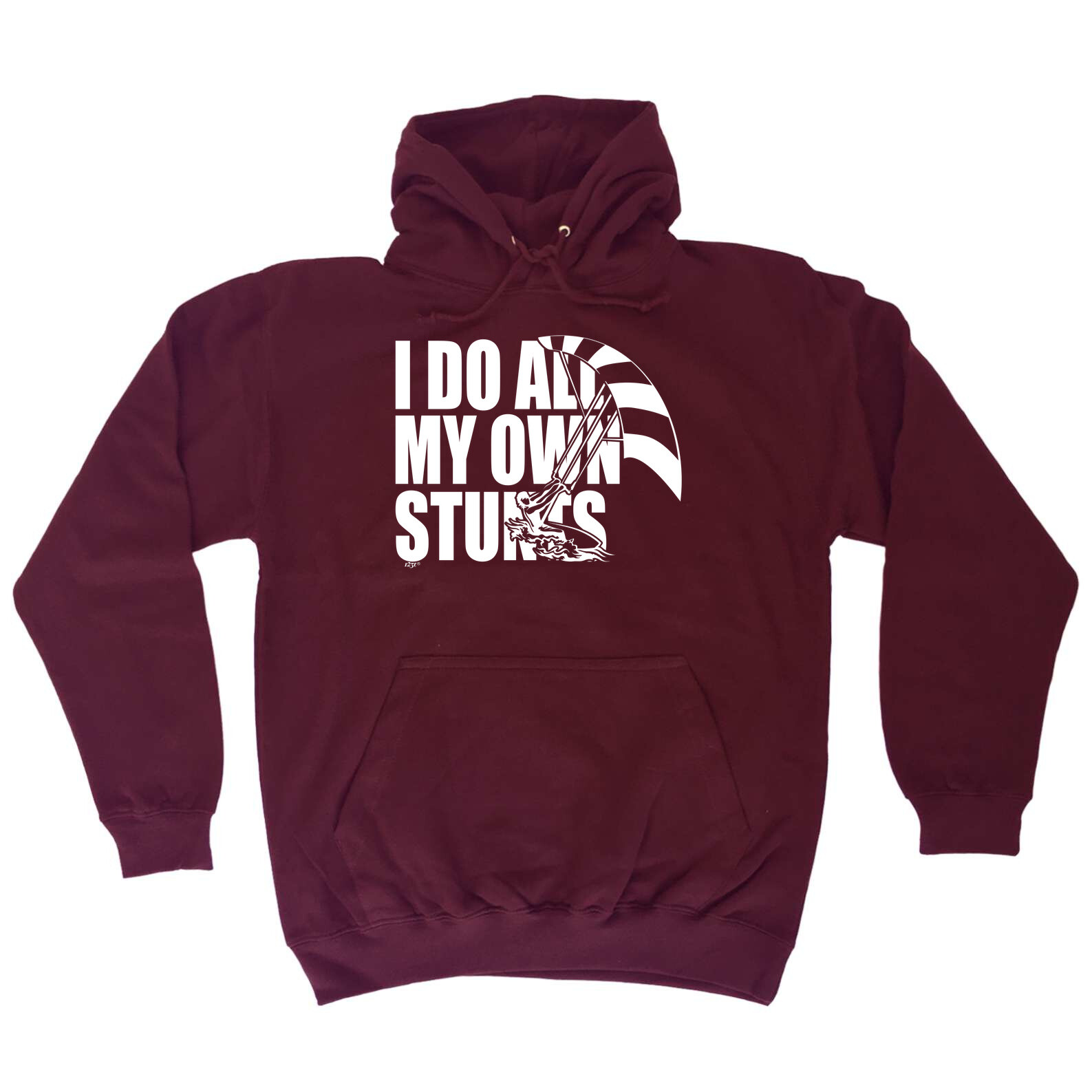 Funny Kitesurf Do All My Own Stunts Novelty Hoodie Gift for Men