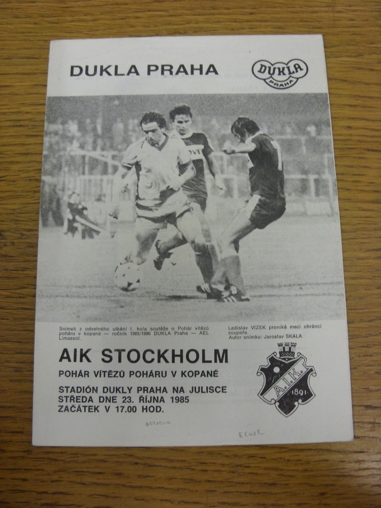 Résultats Dukla Prague : calendrier et scores des matchs de République Tchèque