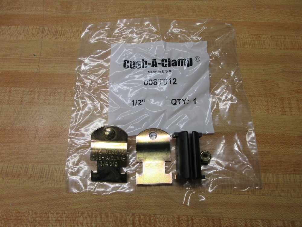 Fascetta Ammortizzata Cush-A-Clamp 008T012 Per Tubi 1/2″ – Zincata, Made In USA