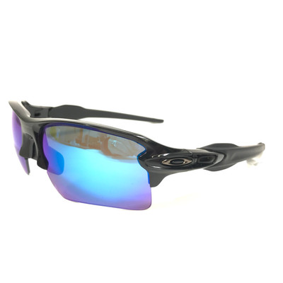 Oakley Sunglasses Flak 2.0 XL OO9188-F759 Polished Black w Prizm Sapph Irid Pol