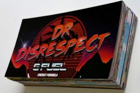 Gfuel Sticker LOT 118 - Rare DrDissRespect - XQc - Call of Duty +