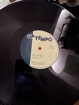Easy Loving /John Holt/Up Tempo Label/12''Vinyl/Lovers Rock reggae VG+