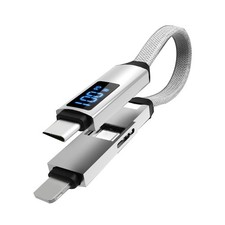 2X(100 W Brelok USB Typ C Kabel do szybkiego ładowania danych do /do zamków1647