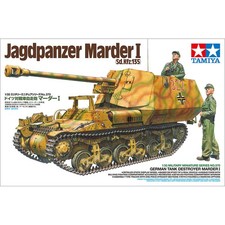 Tamiya 35370 German Tank Destroyer Marder I 1:35 Plastic Model Tank Kit