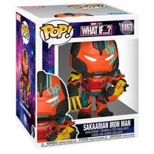 Funko Figura Pop Super Marvel What If Sakaarian Iron Man