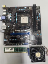 MSI A78M-E35 Motherboard with AMD A4-5300 cpu and ddr3 ram