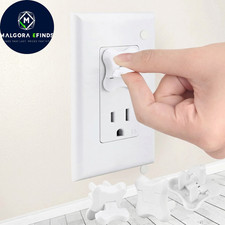 Outlet Covers 38 Pack White Baby Proofing Plug Protectors Safety Electrical Sock