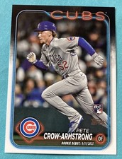2024 Topps Update Series Rookie Debut Pete Crow-Armstrong #US91 (RC)
