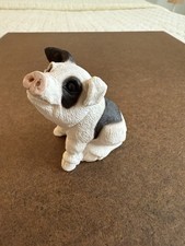 Vintage Stone Critters Pig/Hog Figurine