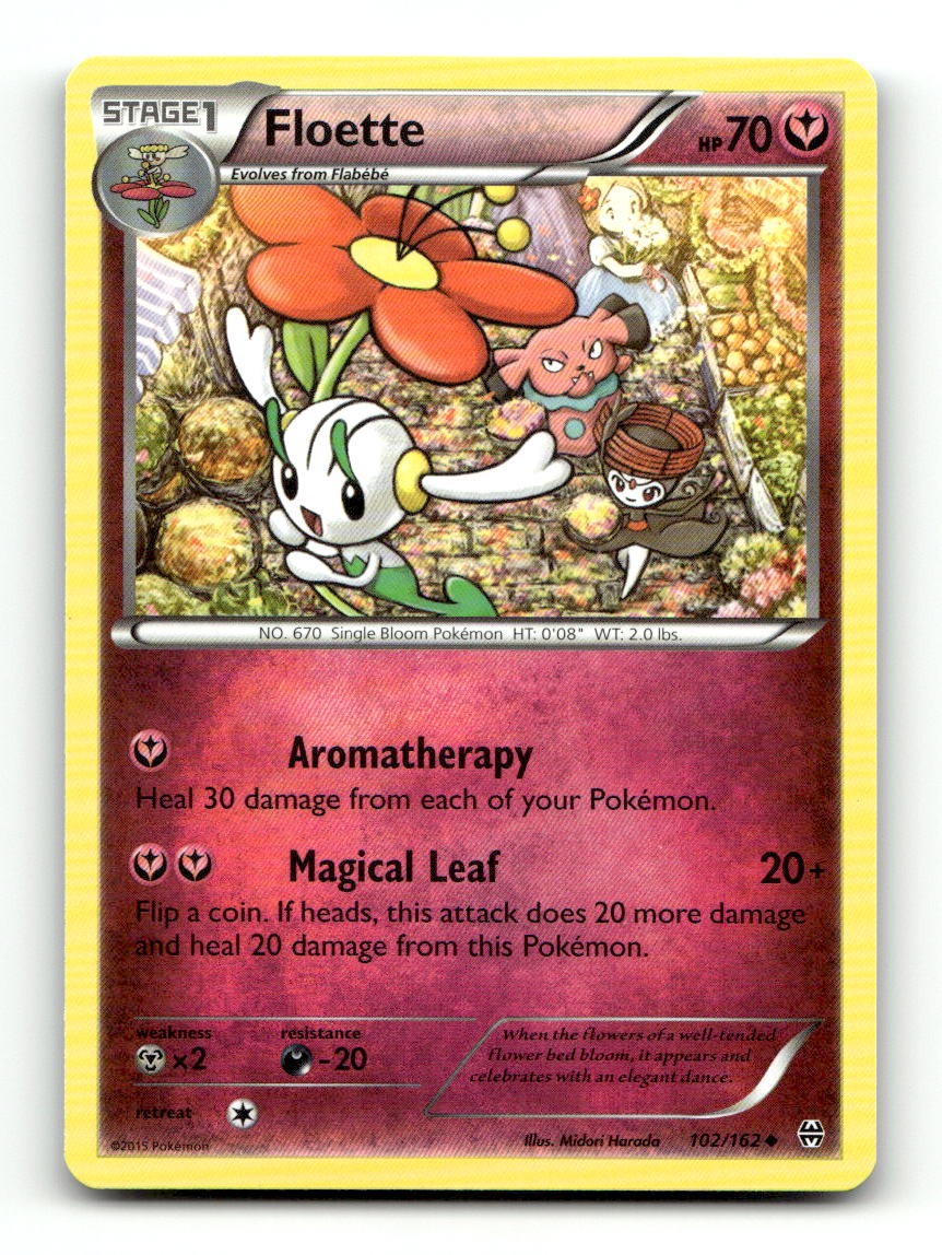 Floette 102/162 Uncommon BREAKthrough Pokemon Near Mint