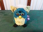 1999 Adorable Tiger Electronics Blue & White Furby w/Tags-Model 70-800-Tested