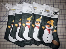 LOVE the Green Bay Packers Snowman Stockings Lambeau Giveaway SGA  X5