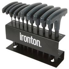 Ironton 10-Pc. Metric T-Handle Hex Key Set