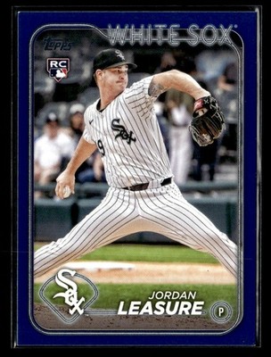 Jordan Leasure 2024 Topps Update #US94 Royal Blue PLEASE READ