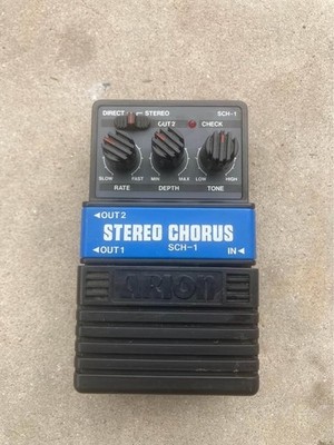 Arion SCH-1 Stereo Chorus Analog Vintage Guitar Effect Pedal MIJ Made in Japan