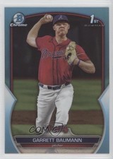2023 Bowman Draft Chrome Sky Blue Refractor Garrett Baumann #BDC-172 03ox