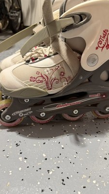 Bladerunner Twist G Junior Adjustable Skates White/Purple US 4-7 