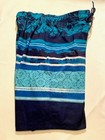 Speedo Size S BOLD Stripe Board Volley Shorts -  Navy Blue/Aqua/Blue/White — photo 9