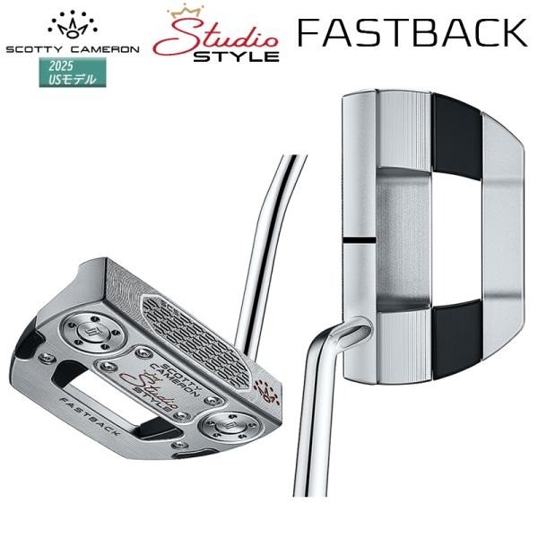 SCOTTY CAMERON 2025 ESTILO ESTUDIO FASTBACK PUTTER RH MODELO EE. UU. NUEVO