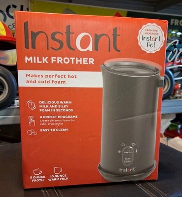 Instant Pot 4 in 1 Electric Milk Frother and Warmer 10oz Automatic Foam Maker