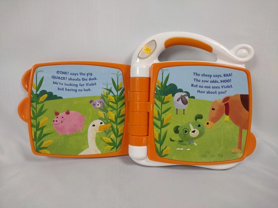 Leap Frog Hide And Seek At The Farm Electronic Book Works With Tag Junior 2011 - Image 4 of 4