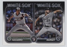 2024 Topps Update Rookie Combo Lane Ramsey Edgar Navarro #US128 0za6