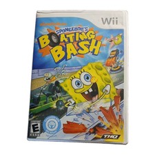 Spongebobs Boating Bash Nintendo Wii Complete CIB
