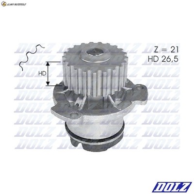 WASSERPUMPE L121 FÜR LADA 110 DIVA VEGA 111 CEVARO AFALINA VOLUMES KALINA 1.3L