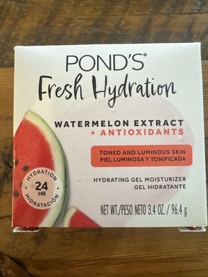 POND'S Fresh Hydration Gel Moisturizer - 24 HR Hydration with Watermelon Extract