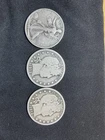 Two 1912 50C Barber Half Dollar Lot With A Walking Liberty Half Dollar With Tube