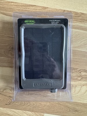 Tactacam Reveal External Solar Panel (EXT-V1) - New Sealed