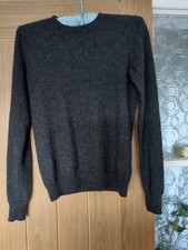 Uniqlo 100% Cashmere Jumper - Women XS- Grey - Excellent Condition- Petite