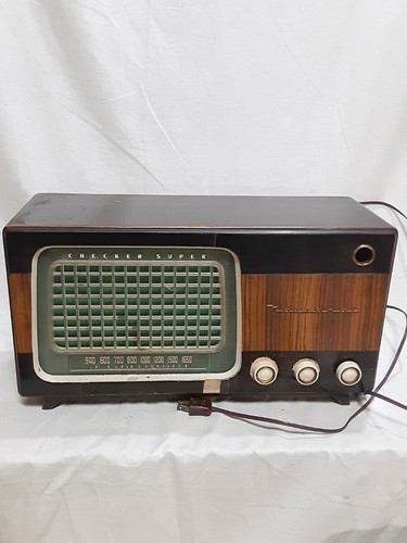 National Vacuum Tube Radio Antique Retro Radio AM Operation Confirmed JAPAN JP - Picture 1 of 10