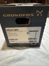 Grundfos UPS15-58FC 1/25HP 115V Super Brute Cast Iron Circulator Pump 59896341