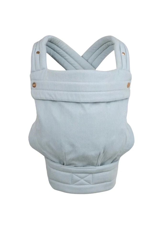 Portabebés MABE Monarch Denim ligero ergonómico infantil 7-35 libras nuevo en caja Foto 4 de 4