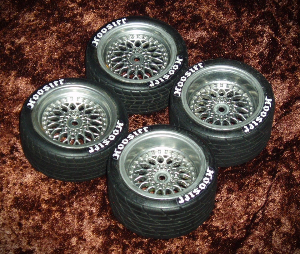 RC TOURING CAR WHEELS/TIRES *Traxxas 4Tec/Vaterra/Losi v100/Kyosho Fazer Mk2/hpi - Image 3 of 4