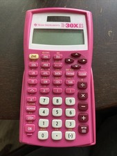 Texas Instruments TI-30XIIS Scientific Calculator Hot Pink  Tested Works