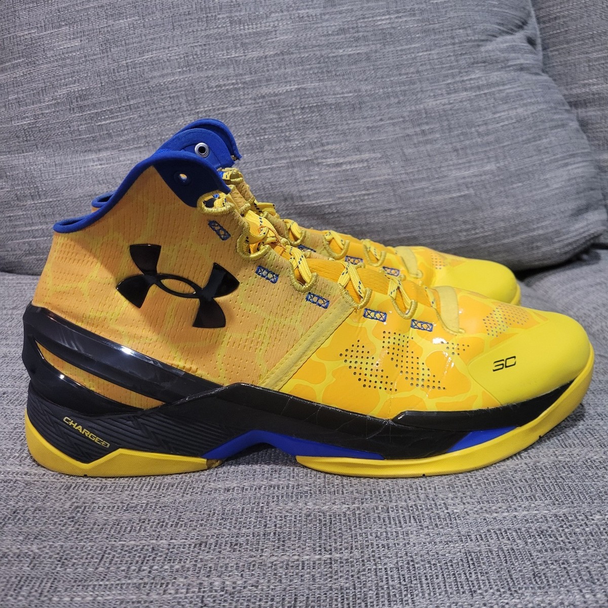 Size 13 - Under Armour Curry 2 Retro Double Bang for sale online