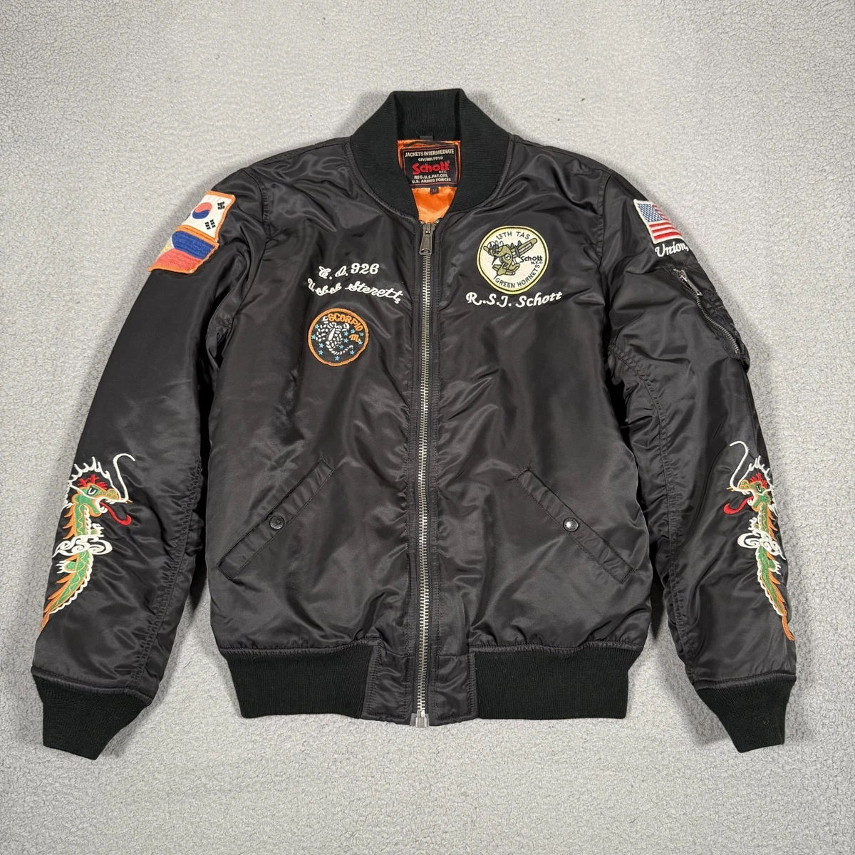 SCHOTT Zip Jackets for Men for Sale | Shop New & Used | eBay