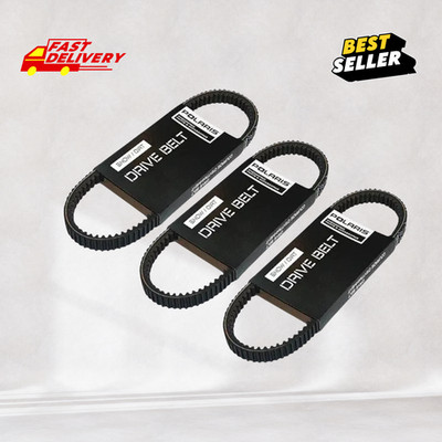 3 Packs Drive Belt of Polaris RZR 3211202 for Turbo S, Turbo S 4, Turbo R, XP
