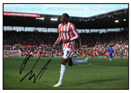 11635. Divin Mubama Signed Pictures (A4 Prints) Manchester City West Ham Stoke